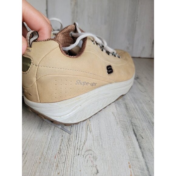 Skechers‎ 9.5w Tan Optimize Shape-Ups Shoes Women's - Picture 11 of 13